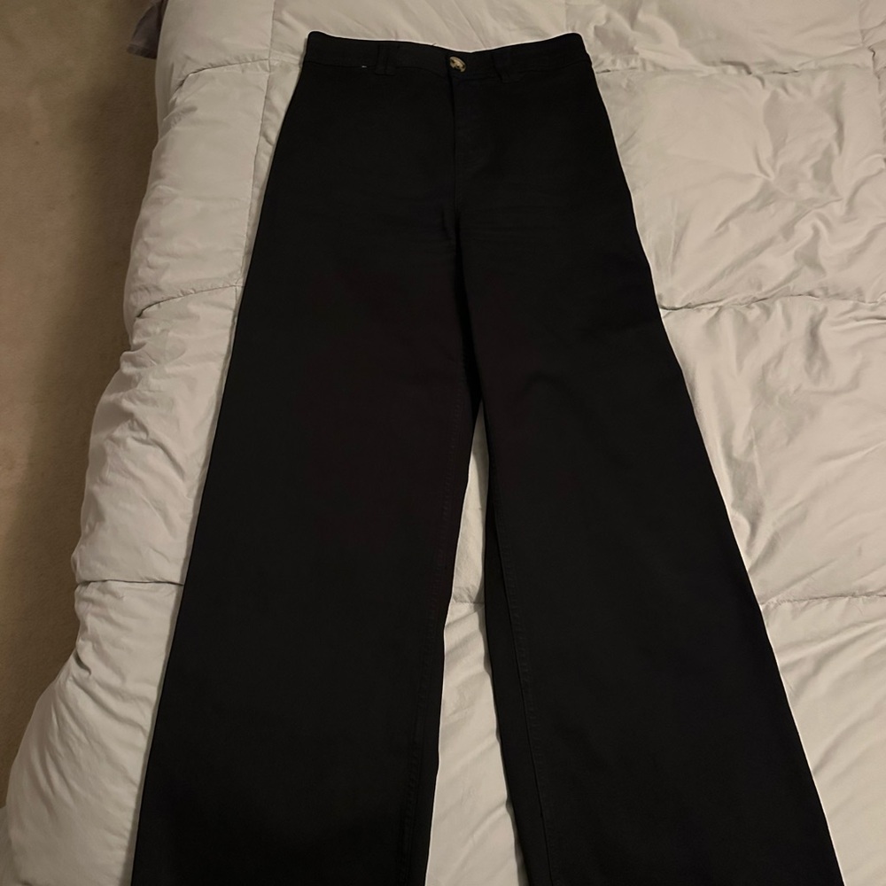 Stradivarius Black Flare Women's Jeans